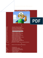 Siglas en Prevención de Riesgos
