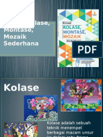 Kreasi Kolase Montase Mozaik Sederhana