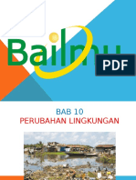 Bab 10 Perubahan Lingkungan