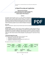 Biomedical Signal Processing and Applications