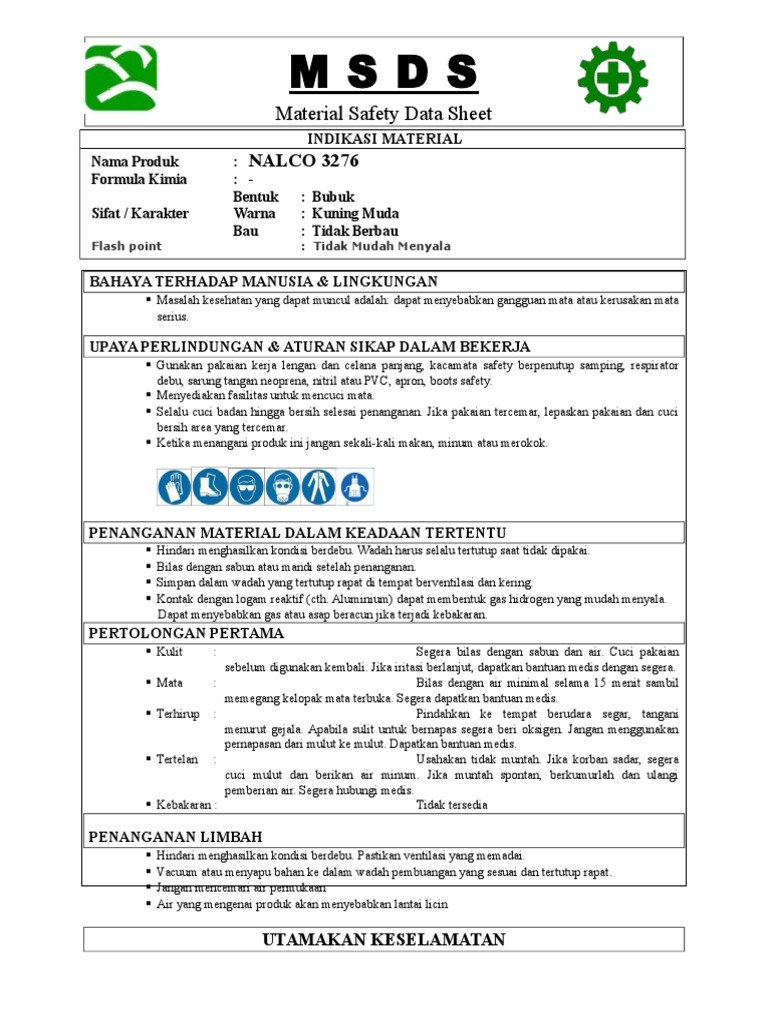 Nalco 3276 Ondeo Nalco