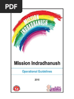 Updated Operational Guidelines for Mission Indradhanush