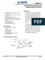 High Efficiency Synchronous Step-Up DC/DC Converter: Features Description