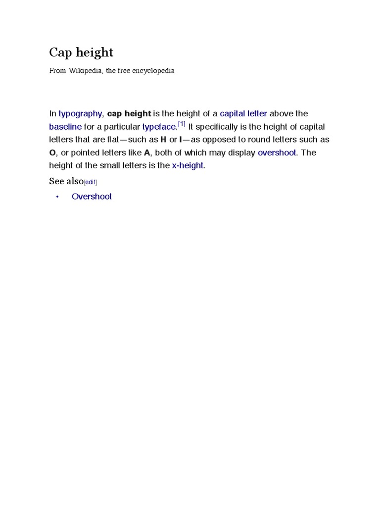 Cap Height PDF