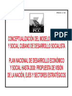 Conceptualizacion Modelo Economico Social Cubano Desarrollo Socialista