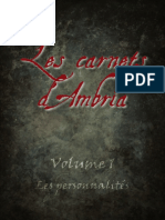 Les Carnets D'ambria - Volume 1-23-02-2017