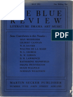 The Blue Review: Literaturedrama Artmusic