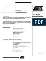 Design Guide For Atmel 8051 Standard Devices PDF