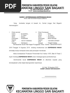 Dispensasi Nikahdoc
