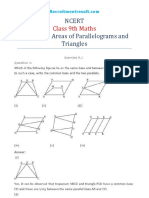 Areas of Parallelograms and Triangles PDF