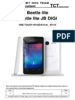 Alcatel One Touch 4010 - OT4011 L2 Service Manual