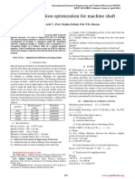 Bearing Position Optimization For Machine Shaft: Mr. Patil Amit V., Prof. Meghna Pathak, Prof. P.K. Sharma