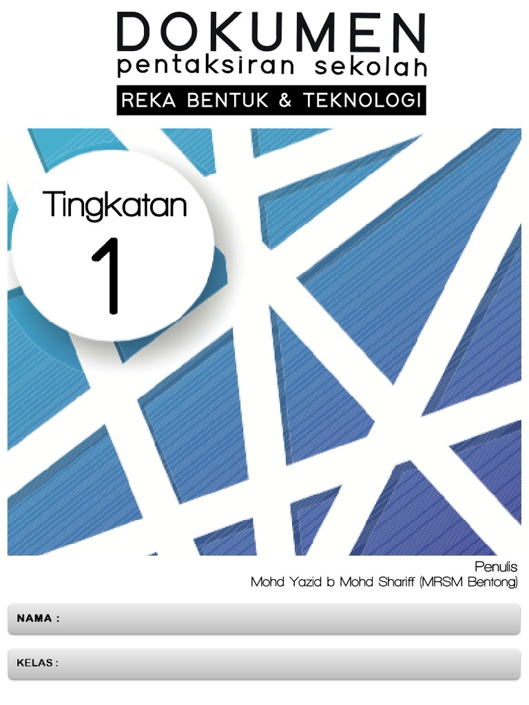 Buku pentaksiran RBT Tingkatan 1 terkini 2017.pdf