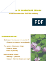 History of Garden Design