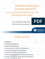GESTIÓN DE MEDICAMENTOS Y DISPOSITIVOS MÉDICOS - Julio de 2014 PDF