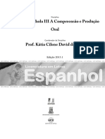 Lingua Espanhola III A Oral PDF