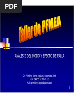 Análisis Del Modo y Efecto de Falla Fmea