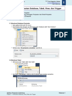Modul PBD Chapter 1 Database Tabel View Trigger