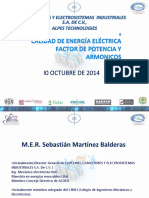 C39 Calidad de Energia Electrica Factor de Potencia y Armonicos