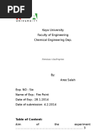 Koya University Faculty of Engineering Chemical Engineering Dep