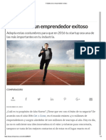 5 Hábitos de Un Emprendedor Exitoso