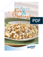 Receitas Sabor & Nutrição (Nestlé ) 2016
