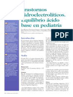Trastornos Hidroelectrolíticos. Equilibrio Ácido Base en Pediatría