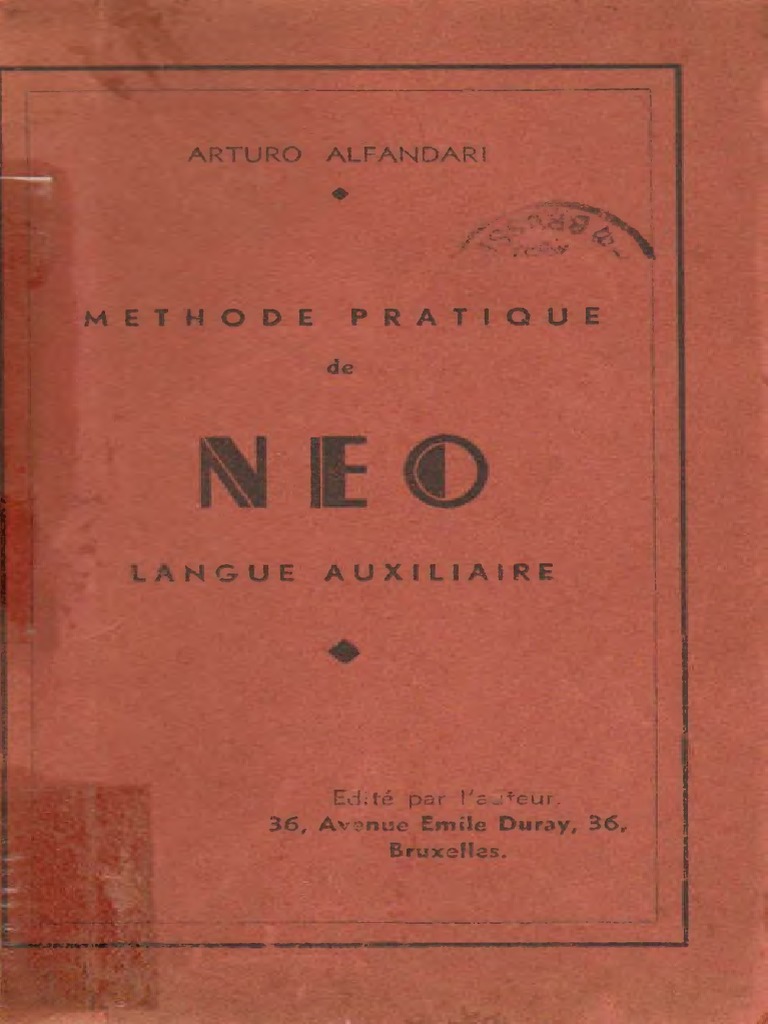 Methode Pratique de NEO Alfandari PDF Linguistique Typologie linguistique picture