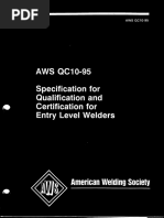 Aws D1.1 D1.1M-2010 - Structural Welding Code-Steel-1 | PDF