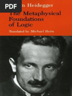 The Metaphysical Foundations of Logic - Martin Heidegger.pdf