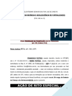 Modelo Ação Adoção Menor - NCPC