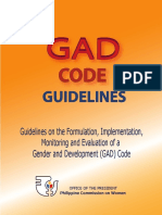 Gad Code Guidelines