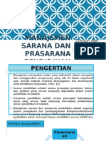 Manajemen Sarana Dan Prasarana Pendidikan: Disusun Oleh: Endah Piranti M. Catur Handoko Ma'ruf Ridho