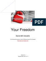 Your Freedom User Guide-Es PDF