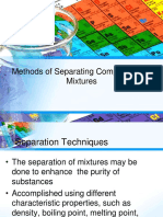 Methods of Separating Components of Mixtures