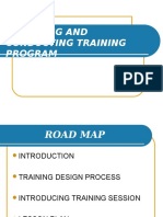 Designing and Conducting Training Program