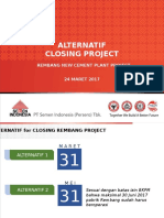 Alternatif Closing Proyek Rembang - R1