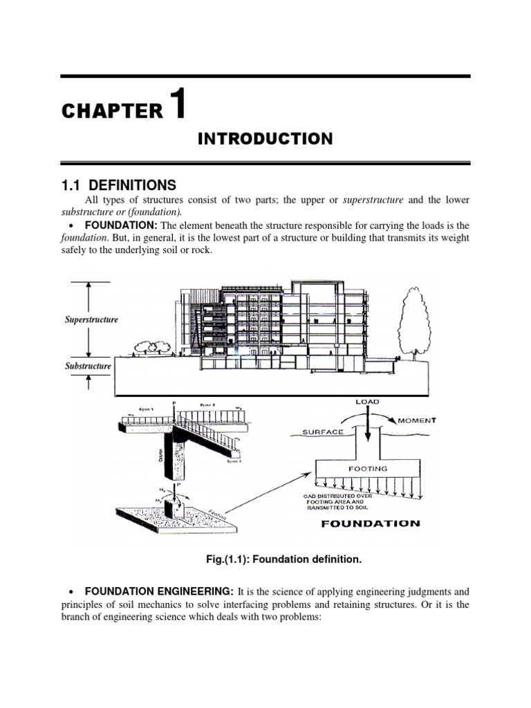 ch1 Introduction (1-14) PDF | PDF | Deep Foundation | Column