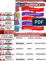 Redoks Dan Elektrokimia Kelompok 5 s1 Farmasi B