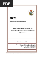 Download Zimbabwe Information Media Panel of Inquiry IMPI Report FINAL Pg1-666 New by Danford Zirugo SN345143102 doc pdf