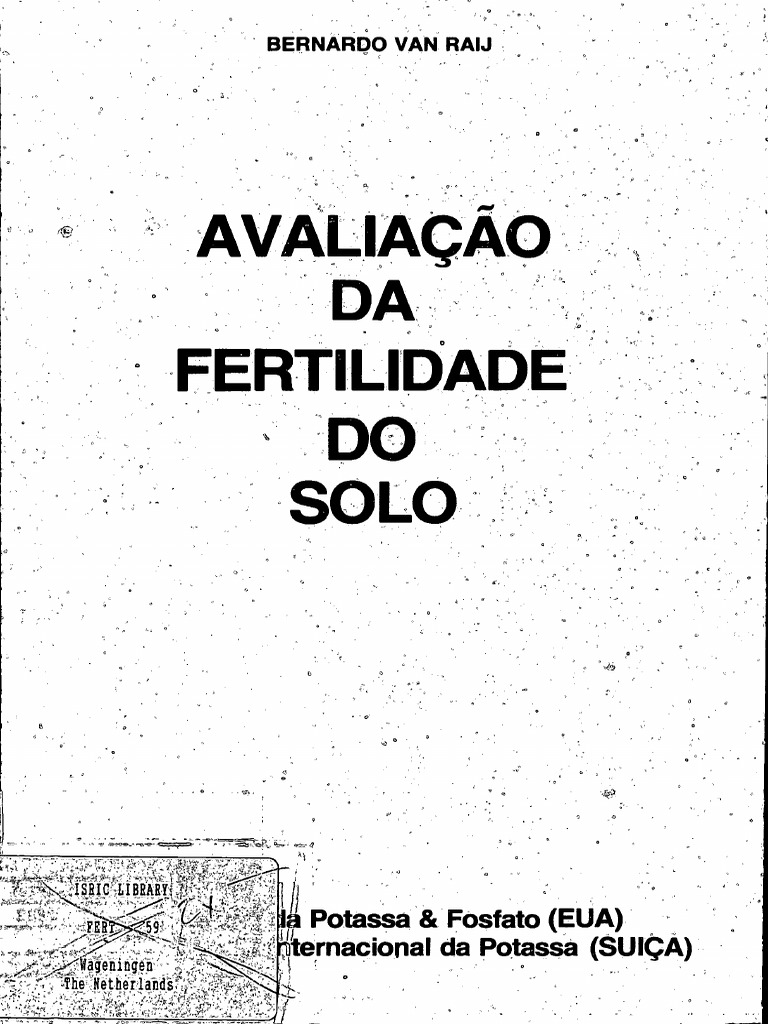 Livro Van Raij | PDF