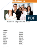 Forty Business English Role Plays from www.roadtogrammar.com