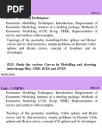 Unit - 3 (Old) Geometric Modeling Techniques