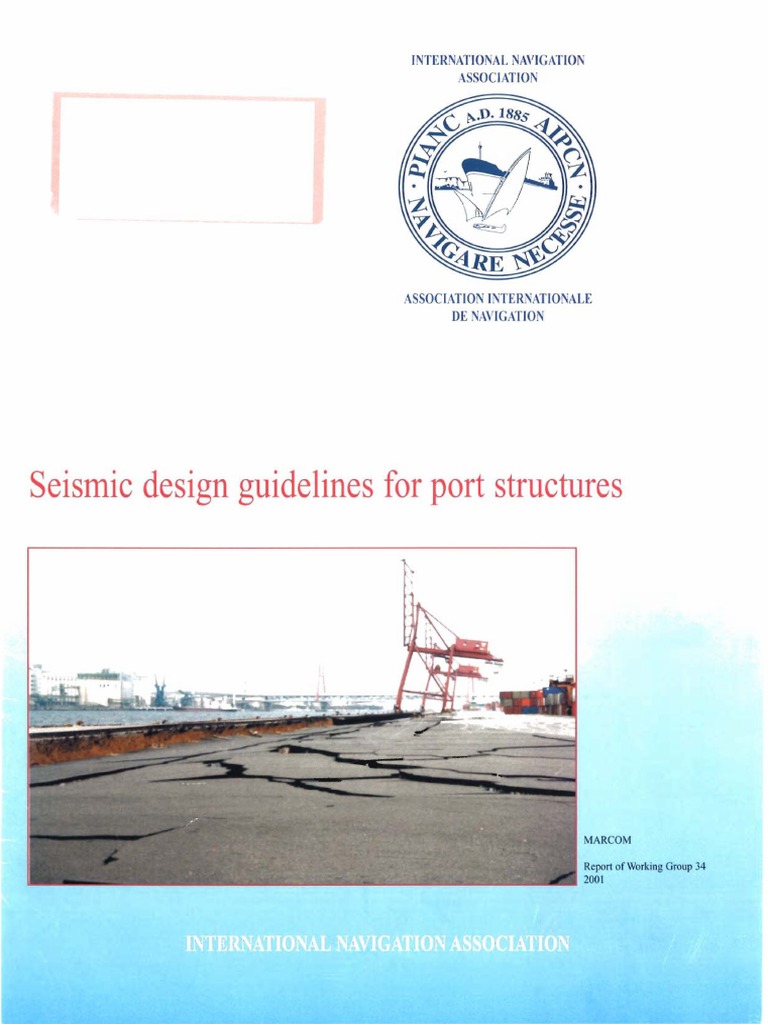 Seismic Design Guidelines For Port Structures | PDF