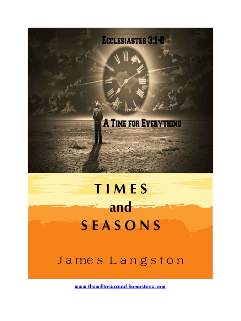 Times and Seasons PDF Jesus God