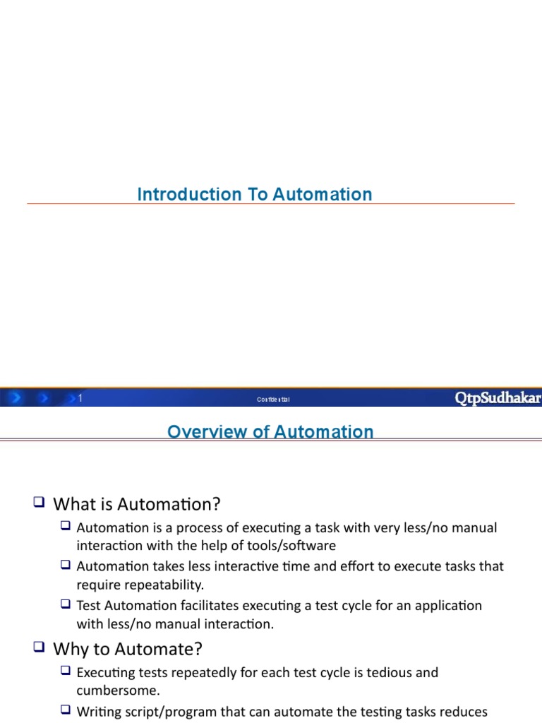 QTP Online Training Overview | PDF | Parameter (Computer Programming ...