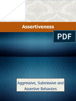 Assertiveness Sample