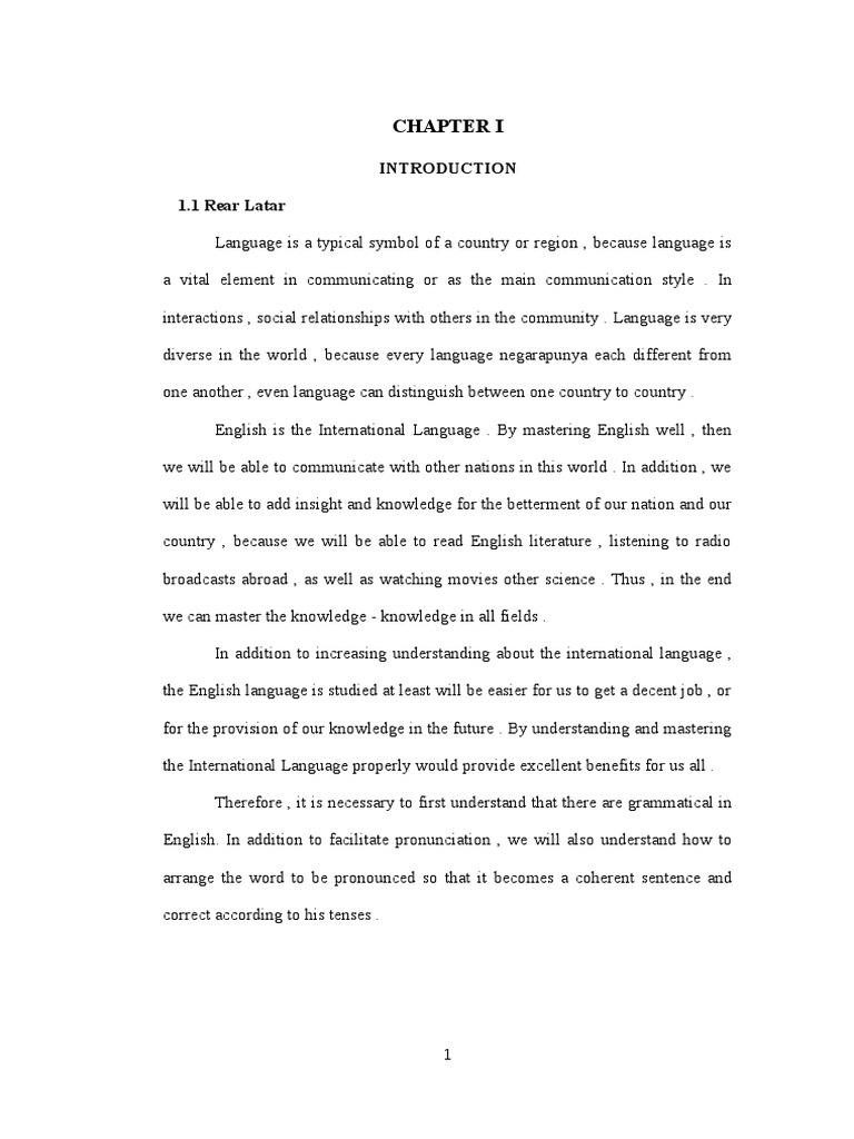 Makalah Bahasa Inggris Perfect Grammar Grammatical Tense