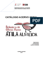 Catálogo de Livros 2016 - Atila