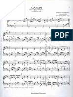 Canon Sheet Music Pachelbel Canon D Piano Sheet Music (SheetMusic Free.com)